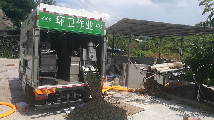 邵原镇污泥干湿分离技术