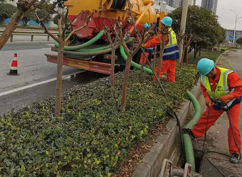 邵原镇市政管道清淤